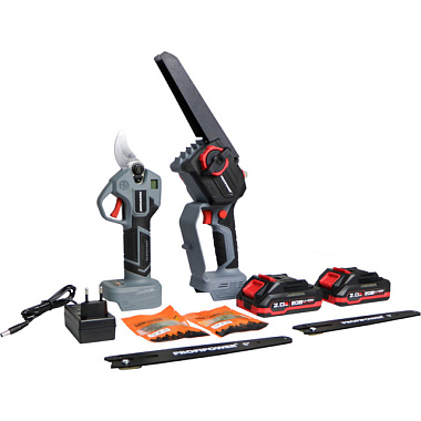 Набор Profipower ProfiSet-2G20 аккум бесщеточный 2 в 1 секатор MKGSP-20B и цепная пила MKGSH-20В