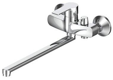 Смеситель Esko Budva для ванны c длинным изливом c аксессуарами BDV31