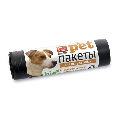 Пакеты для выгула собак Grifon pet 40/1 301-012