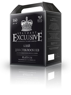 Клей Exclusive для стеклообоев платина Pro 1000 гр 