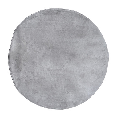 Ковер Vitrin Круг 1*1 м 4086 PLAIN SILVER
