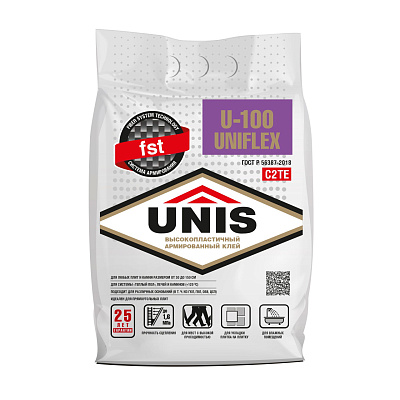 Клей Юнис Uniflex U-100 эластичный 5 кг