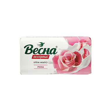 Мыло Весна ассорти Роза 90 г 