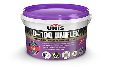 Клей Юнис Uniflex U-100 эластичный банка 5 кг