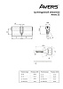 Механизм цилиндровый Avers ZC-80(35/45)-CR