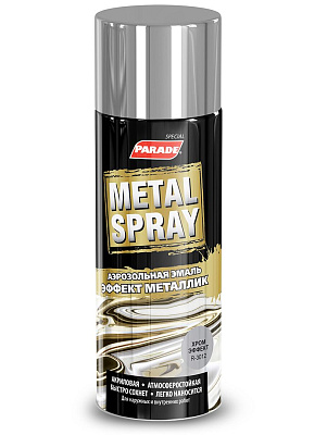 Аэрозоль Parade Spray Paint Эмаль R-3012 Хром эффект