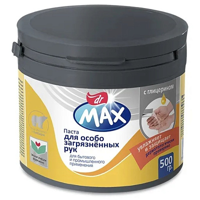 Паста Dr Max для особо загрязненных рук с глицерином 500 г 53366