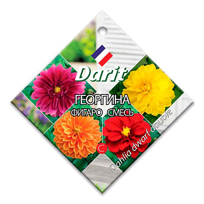 Георгина Дарит Фигаро смесь семена 0,3 г 91312