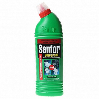 Чистящее средство Sanfor Universal зеленое яблоко для разных поверхностей 750 г