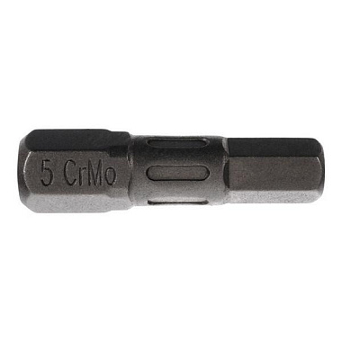 Биты PQtools HEX5 кованые торсионные магнит сталь S2 25 мм 2 шт 3102415