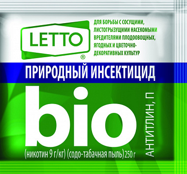 Инсектицид Антитлин Летто природный 250 г 47044