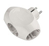 Евротройник Makel 250В 16А с заземлением белый 10015 5880