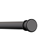 Карниз для ванной Iddis черный матовый 110-200 см RSB0120i14