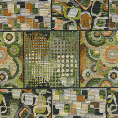 Коврик гобеленовый Bacchetta Gobelin Multidesign verde 65 см 10352 