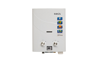 Водонагреватель Oasis B-12W газовый бездымоходный**