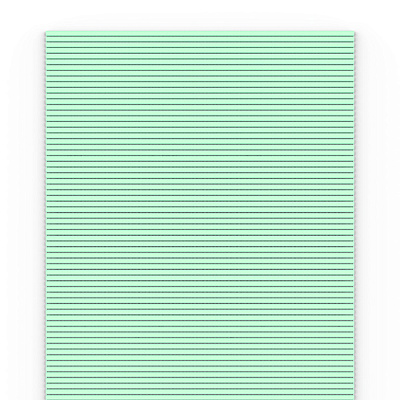 Коврик Bacchetta Flexy Verde Aqua бирюзовый 65 см 7807
