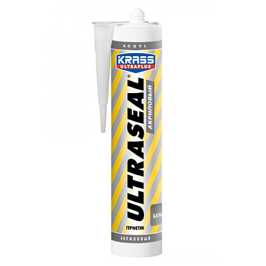 Герметик Krass Ultraseal акриловый белый 260 мл