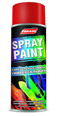 Аэрозоль Parade Spray Paint Эмаль 1007 белый матовый