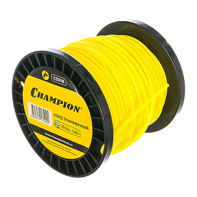 Леска для триммера Champion Round круглый 3 мм*60 м C5016