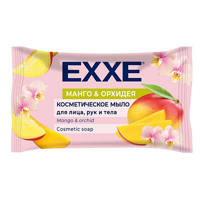 Мыло Exxe косметическое Манго и орхидея 75 г