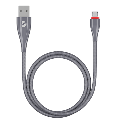 Кабель Deppa Ceramic USB micro USB серый 1 м 72286