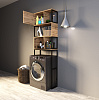 Шкаф 1Marka Grunge Loft 200*66 Дуб вотан