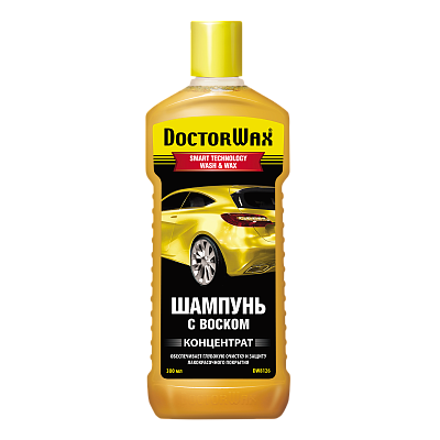 Автошампунь с воском концентрированный 300 мл DW8126