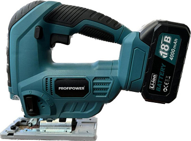 Лобзик аккумуляторный ProfiPower MKCXT-18B Li-ion-2шт. 2,0Ач 0-2400 ход/мин з/у коробка E0115