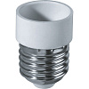 Переходник Duwi E27-E14 прямой белый 24633-6