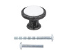Ручка Palladium Stampa Knob Ancient Silver 115584