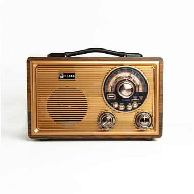 Радиоприемник БЗРП РП-335 УКВ 64-108МГц бат.4*R20 220V DC6В акк 1200mAh BT/USB/microSD 11514