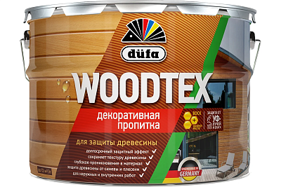 Пропитка Dufa Wood Tex белая 9 л