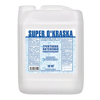 Грунт Super okraska Tiefgrund универсальный 10 кг 0006743