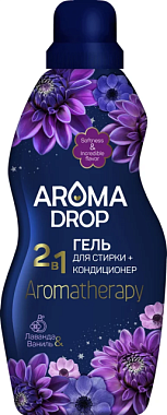 Гель для стирки Aroma Drop Aromatherapy 2в1 Лаванда и ваниль 1 л