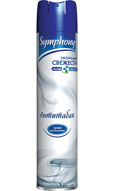 Освежитель воздуха Symphony антитабак 300 см3